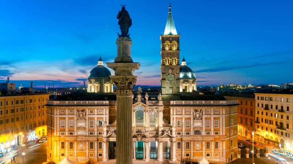 Esterno della Basilica di Santa Maria Maggiore