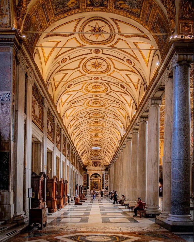 Interno della Basilica di Santa Maria Maggiore