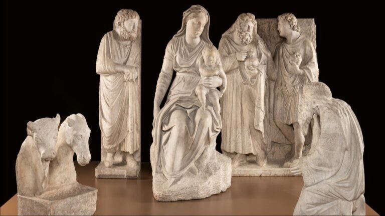 Scena della Natività di Arnolfo di Cambio