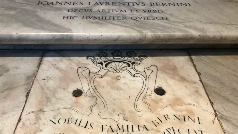 Tomba di Gian Lorenzo Bernini