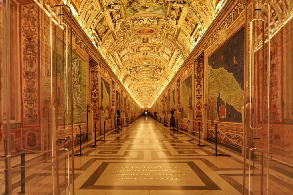 Galleria delle Carte Geografiche durante l’apertura riservata