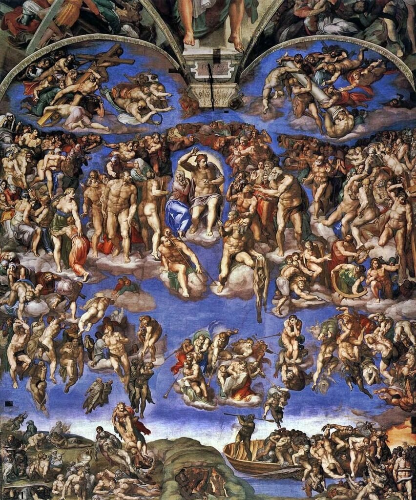 Il Giudizio Universale di Michelangelo nella Cappella Sistina