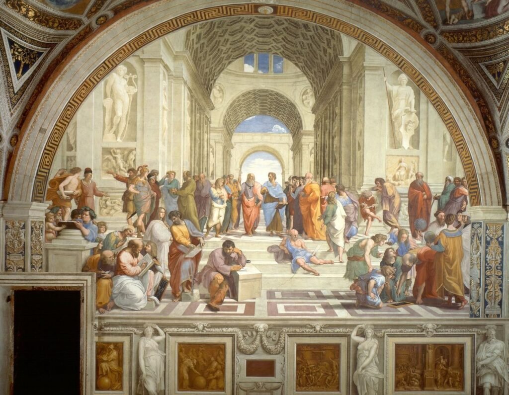 La Scuola di Atene di Raffaello