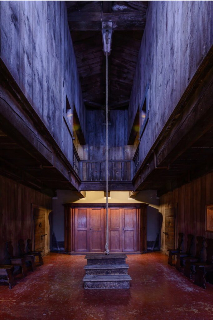 Sala degli Inquisitori negli Itinerari Segreti di Palazzo Ducale